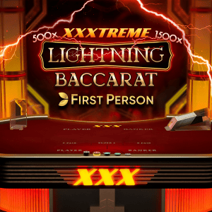 First Person XXXtreme Lightning Baccarat